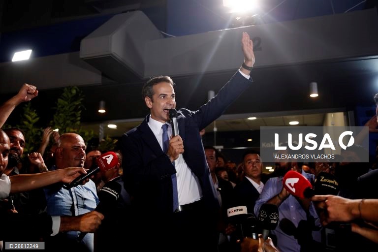 Kyriakos Mitsotakis, vencedor das eleições na Grécia, diz que começa uma nova, mas bonita, luta