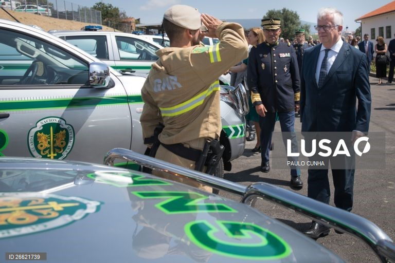 Governo investe sete milhões de euros em armamento para a GNR até 2021- MAI