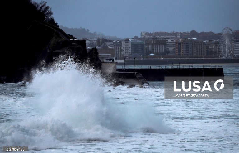 Rainfall in northern Spain