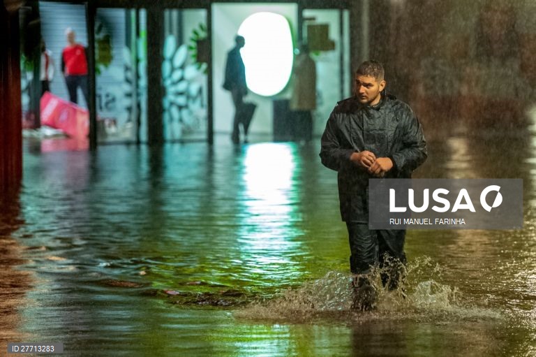 Mau tempo provoca mais de 6.200 ocorrências, 70 desalojados e dois mortos