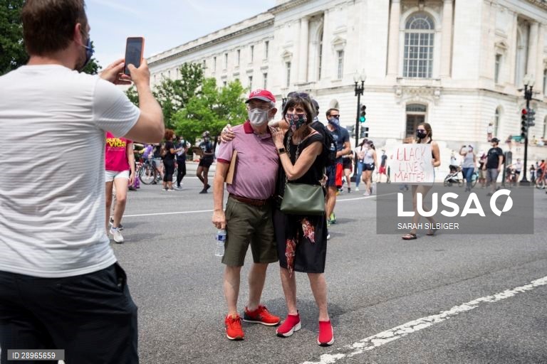 George Floyd protest in Washington, DC