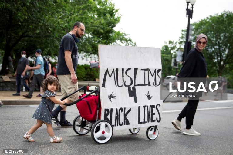 George Floyd protest in Washington, DC