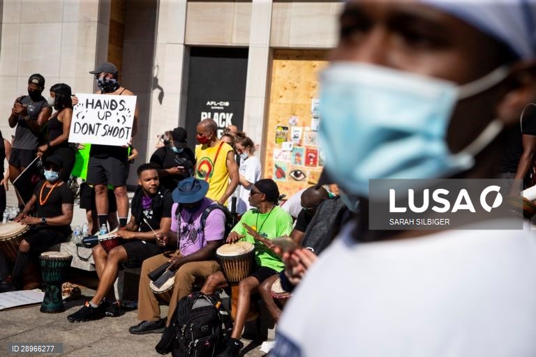 George Floyd protest in Washington, DC