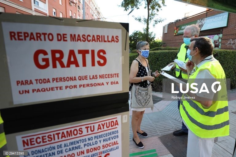 Covid-19: Espanha com 3.715 novos casos, número mais alto desde final de maio