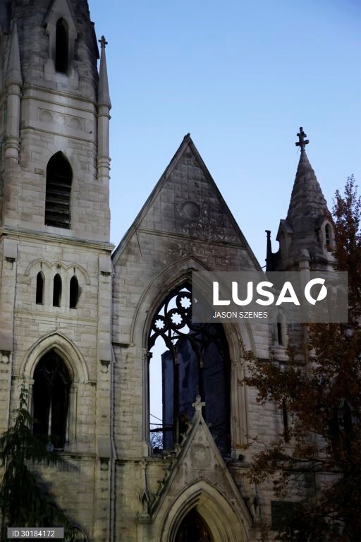 Middle Collegiate Church fire in New York