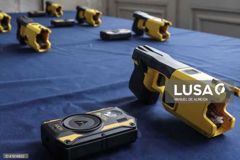 PSP e GNR reforçadas com 1.500 ‘tasers