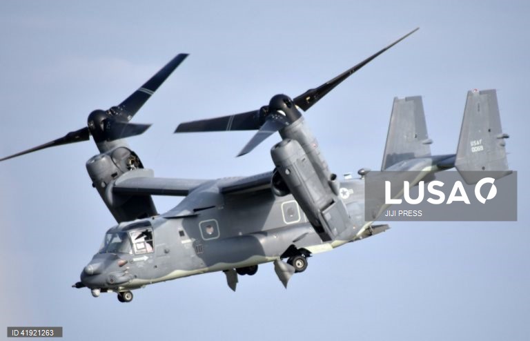 Aeronaves militares dos EUA autorizadas a voar após acidente mortal no Japão