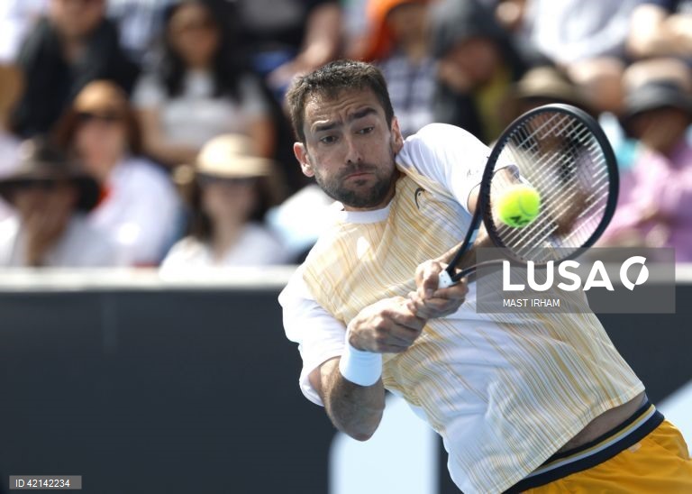 Tenista croata Marin Cilic volta a conquistar um torneio ATP três anos depois