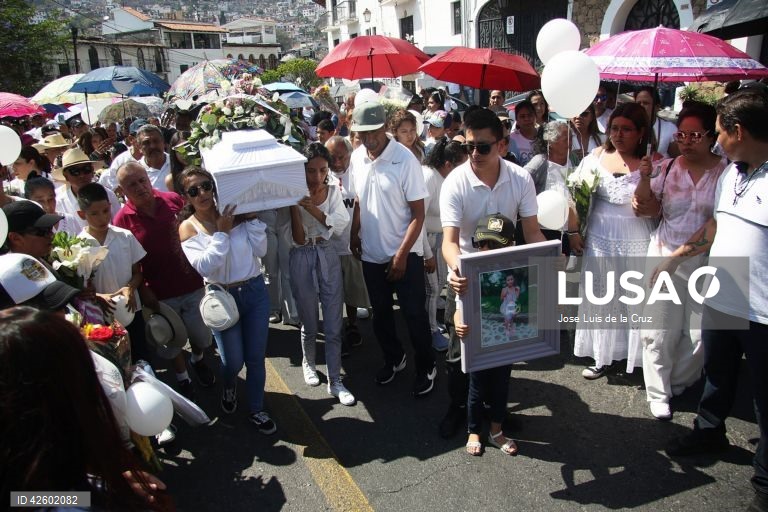 Funeral for Camila Gomez Ortega, 8, who was murdered