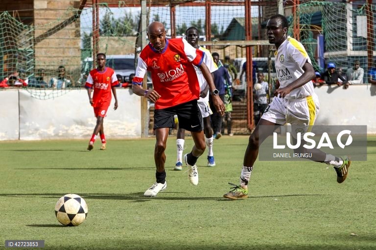 Olympic Gold Medalist Mo Farah visits Kenya