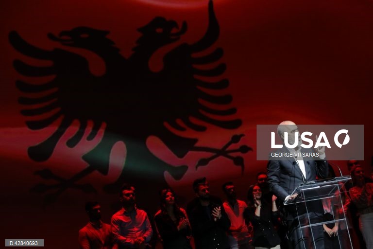 Albanian Prime Minister Edi Rama visits Athens