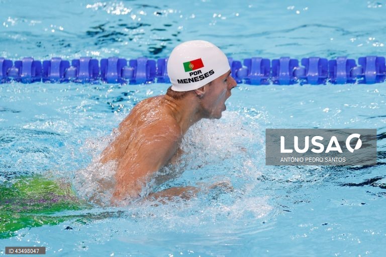 Marco Meneses nono nos 50 livres nos Mundiais de natação paralímpica