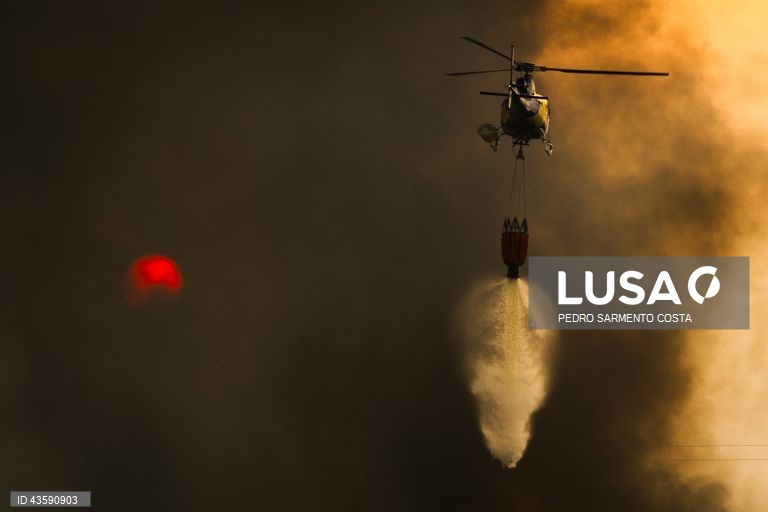 Mais de 80 concelhos de 10 distritos em perigo máximo de incêndio