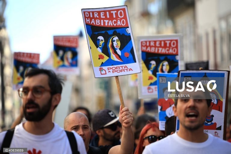 Crise da habitação leva 13 cidades à rua no fim de semana