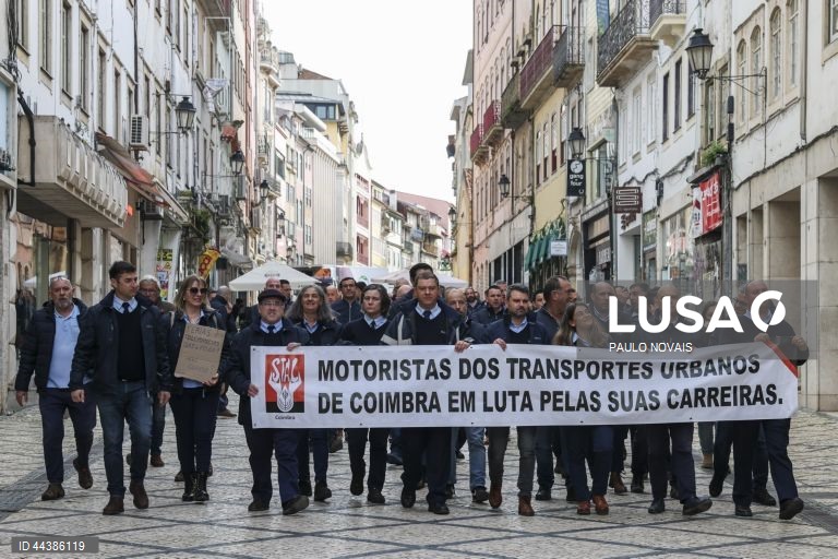 Greve de cinco dias nos Transportes de Coimbra sempre com adesão superior a 90%