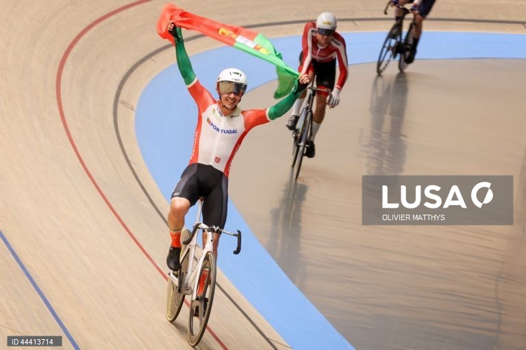 Iúri leitão sagra-se campeão da Europa de omnium