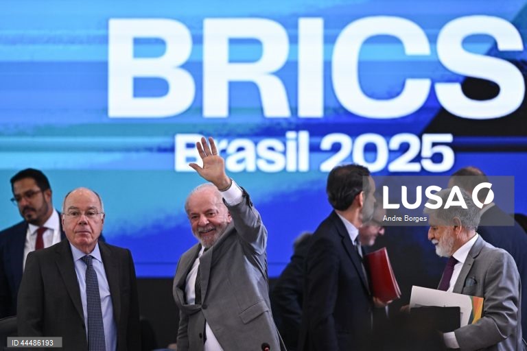 Lideres dos BRICS reunidos hoje na defesa do multilateralismo e reforma das instituições