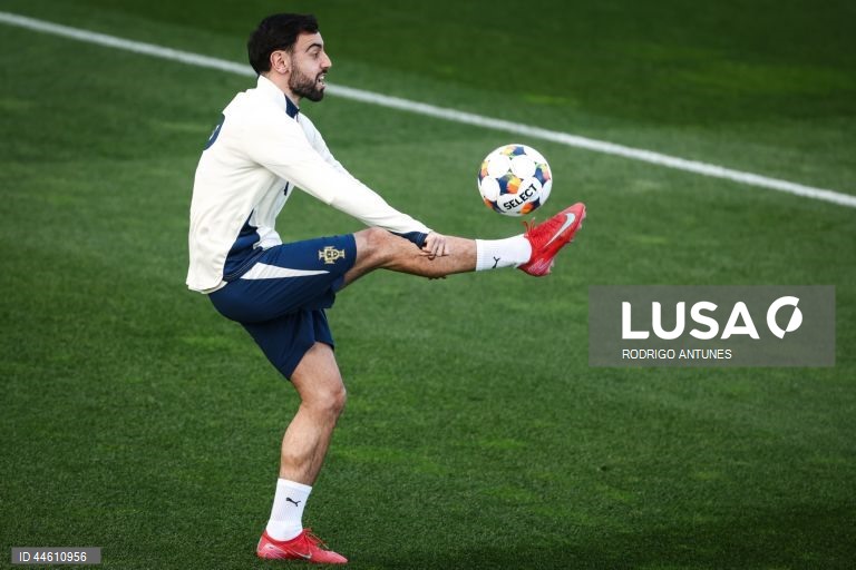 Mundial2026: Capitão Bruno Fernandes diz que é positivo Portugal ser apontado com favorito