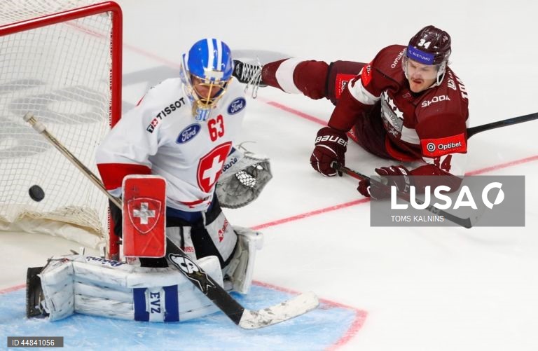 Ice hockey friendly international - Latvia vs Switzerland