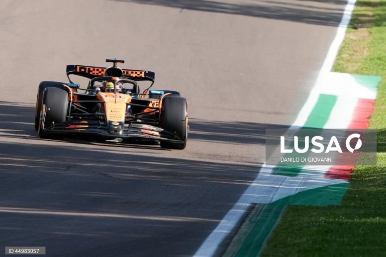 Oscar Piastri conquista pole em Emília-Romana logo à frente de Verstappen