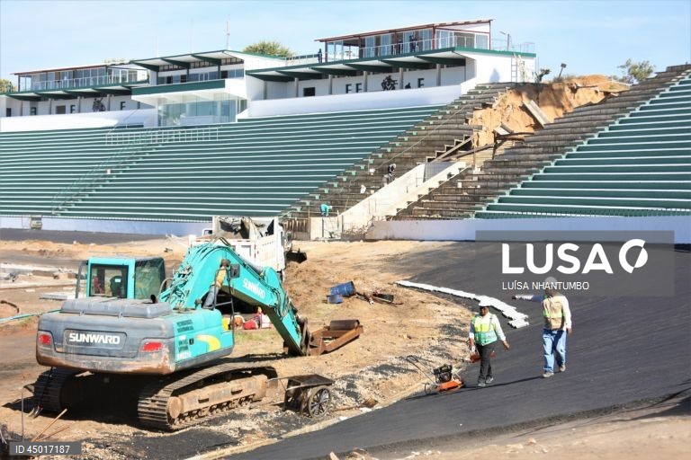 Histórica Machava vira estaleiro com obras a todo o vapor para os 50 anos de Moçambique