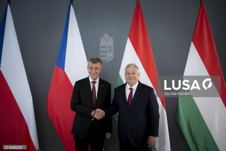 Former Czech Prime Minister Andrej Babis visits Hungary
