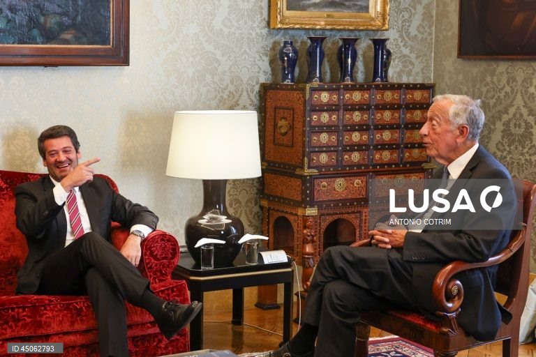 Portuguese President receives political party leaders following parliamentary elections
