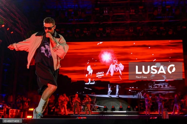 Justin Timberlake concert in Sevilla, Spain