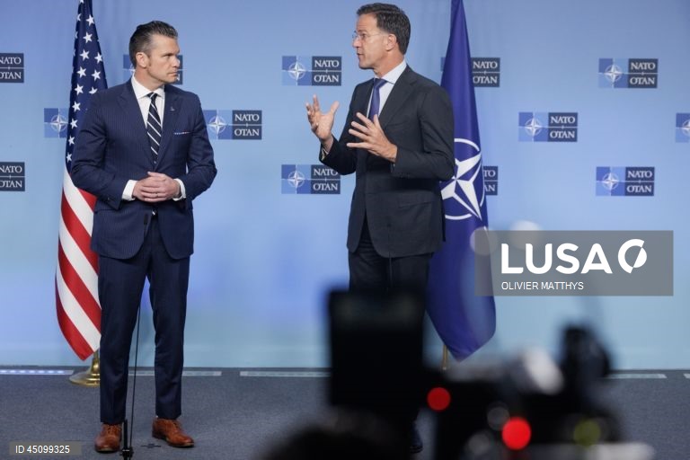 Rutte propõe oficialmente a Estados-membros da NATO gastos militares de 5% do PIB