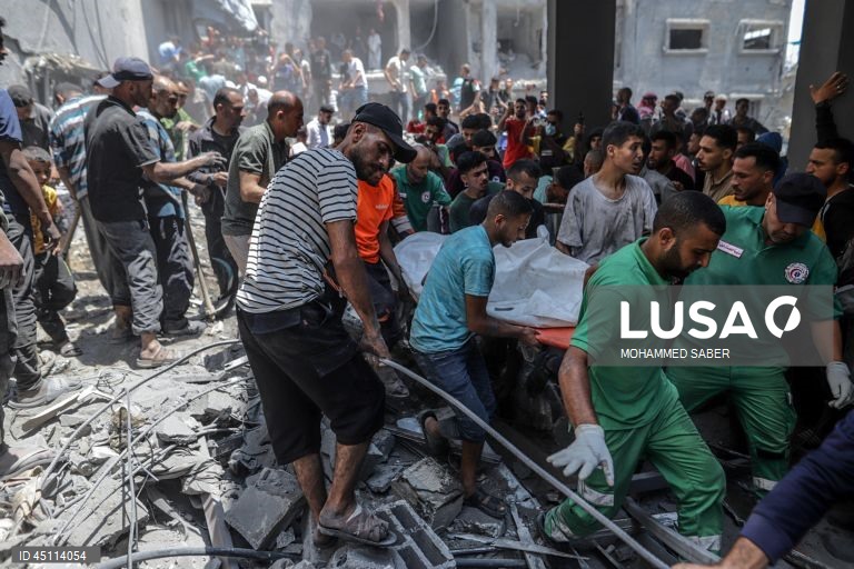 Mais de 55 mil palestinianos mortos em 20 meses de conflito