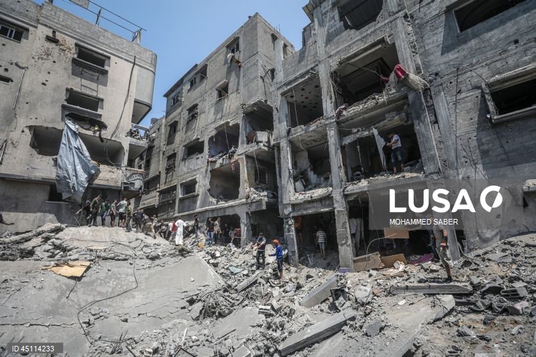 Ataques israelitas matam 125 pessoas em Gaza desde o início do fim de semana