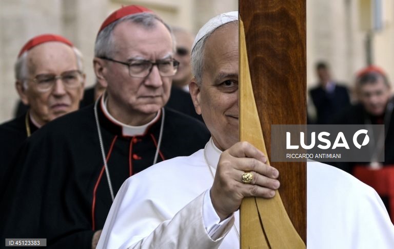 Pope Leo XIV leads procession marking Jubilee of the Holy See