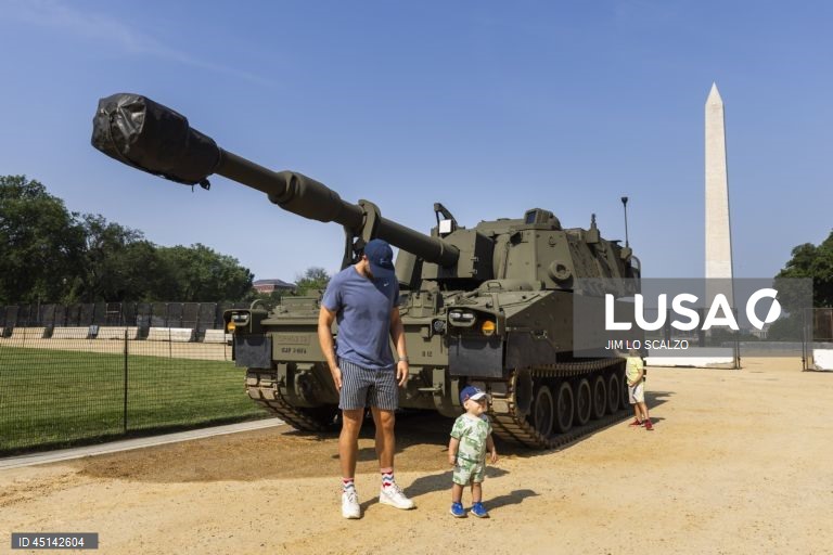 Milhares de pessoas rumam a Washington para honrar militares dos EUA