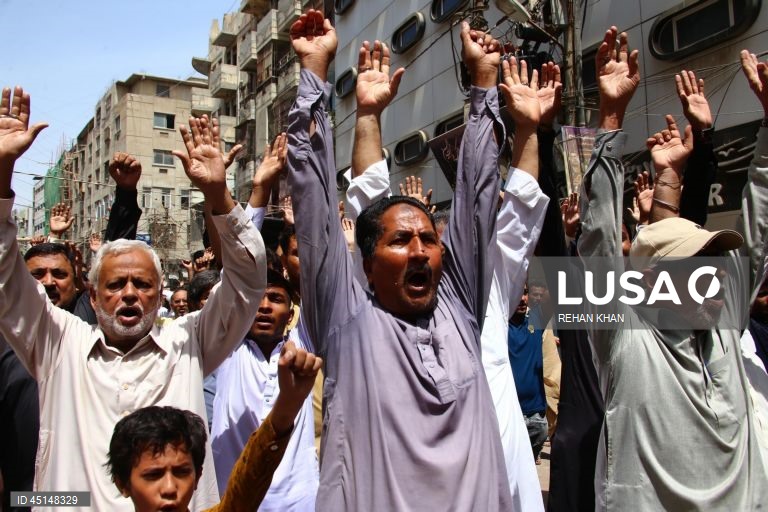 Protests in Pakistan following Israeli airstrikes against Iran