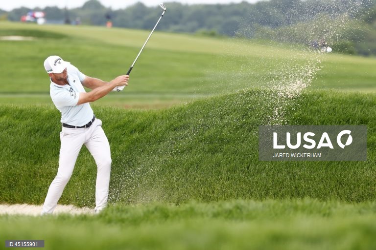 Sam Burns segura liderança do US Open em golfe na terceira volta