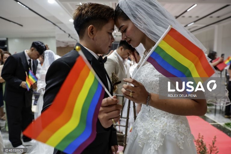 LGBT mass wedding ceremony held in Metro Manila