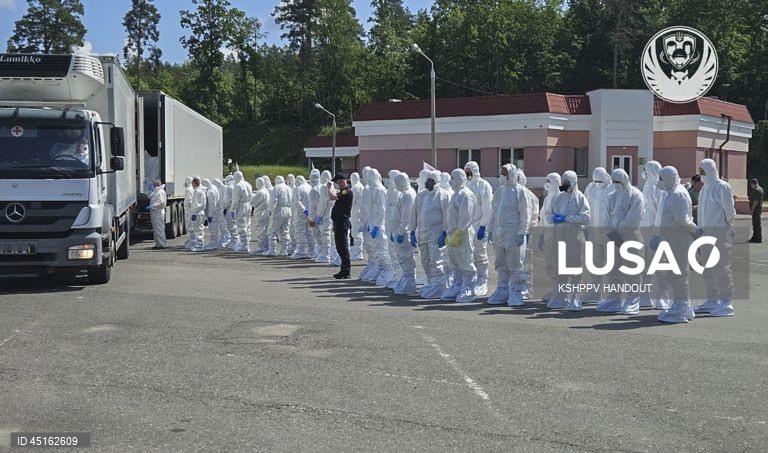 Kiev recebeu mais 1.245 corpos de cidadãos entregues pela Rússia