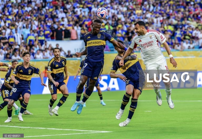 Benfica empata com Boca Juniors na estreia no Mundial de clubes
