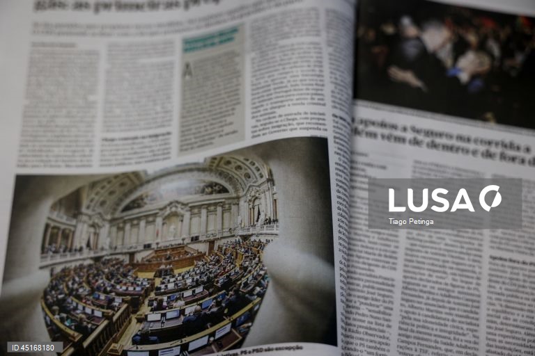 Portugal: Top newspaper headlines on Friday, 16 January