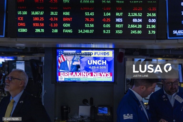 Wall Street sem rumo dada a manutenção da taxa da Fed e situação no Médio Oriente