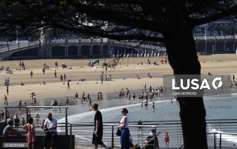 Sunny day in San Sebastian