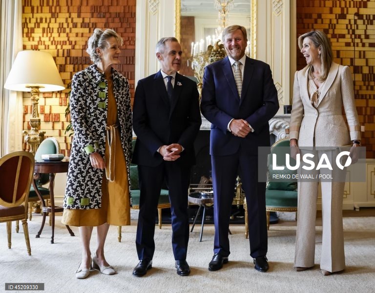 Canadian Prime Minister Carney meets Dutch king for audience during NATO Summit in The Hague