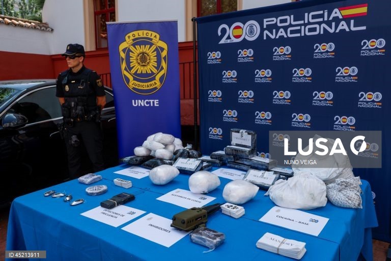 PJ e polícia espanhola desmantelam um dos maiores laboratórios de cocaína de Badajoz