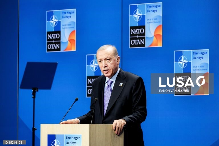 Erdogan não critica Espanha e sublinha prazo de 10 anos para aumentar despesa militar