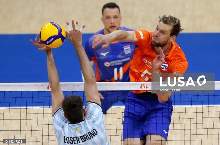 FIVB Volleyball Mens Nations League - Netherlands vs Argentina