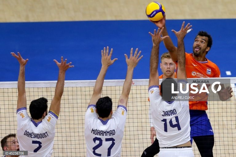FIVB Volleyball Mens Nations League - Iran vs Netherlands
