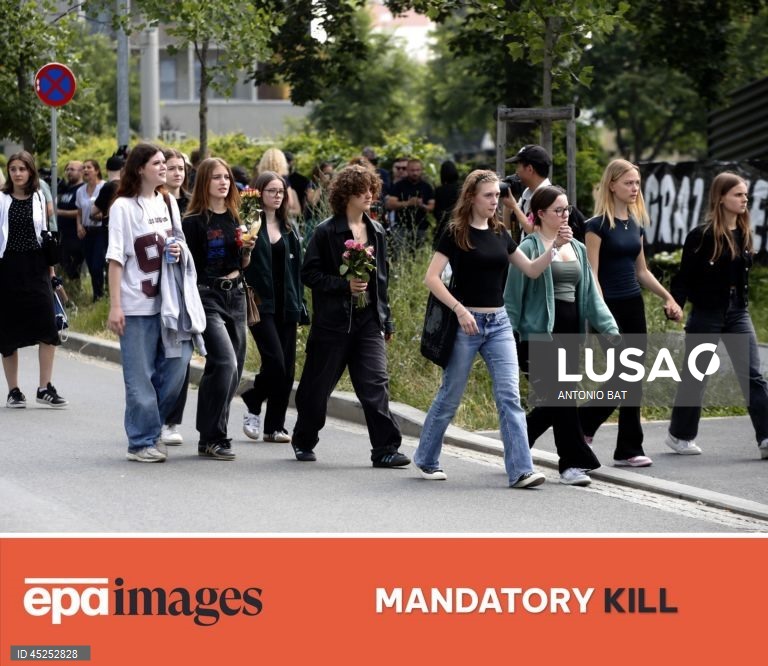 Aftermath of the Graz high school shooting