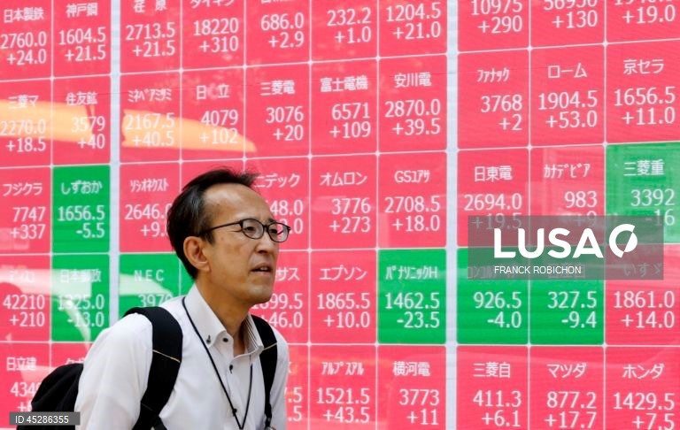 Bolsa de Tóquio abre com Nikkei a perder 0,25%