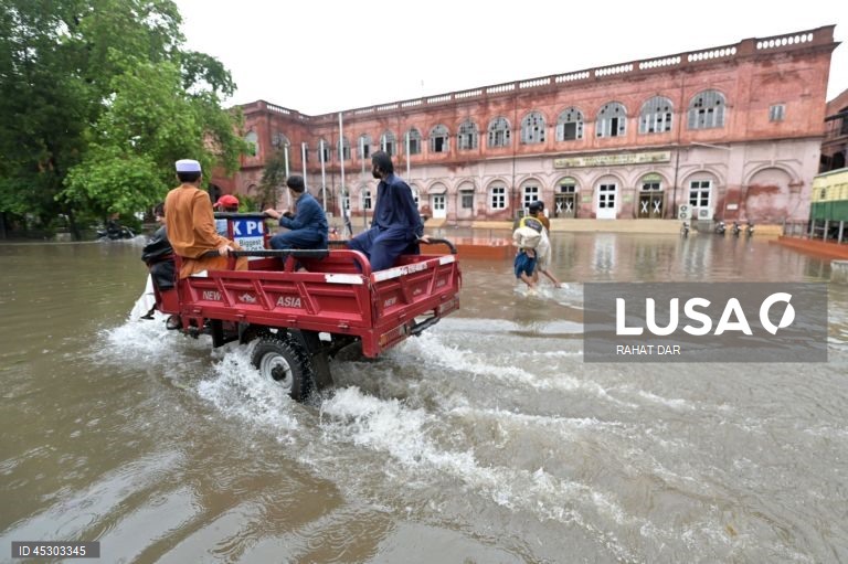 Monsoon rains in Pakistan