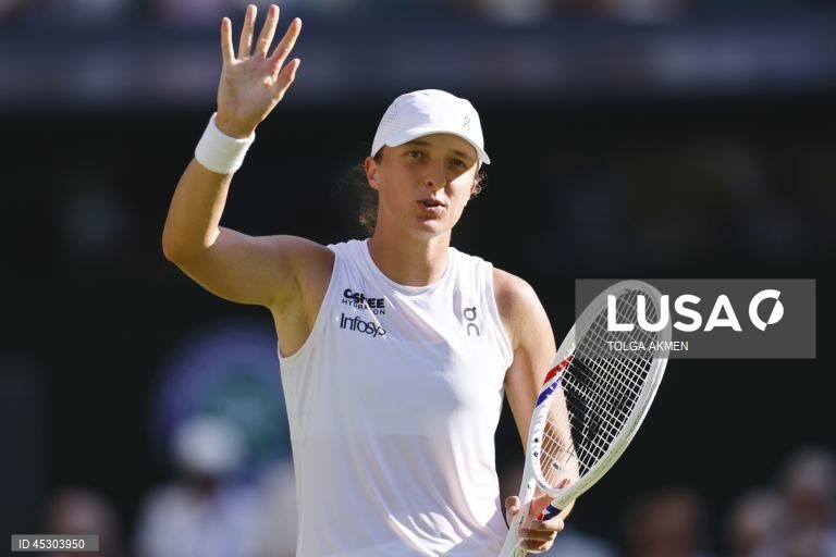 Swiatek vai protagonizar final de estreantes em Wimbledon com Anisimova